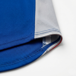 Camiseta de Béisbol Sublimada Personalizada, Uniforme de Equipo Transpirable de Malla, Ropa Deportiva de Entrenamiento con Botones, 100% Poliéster, Diseño de Parches para Hombre - Product Image 5