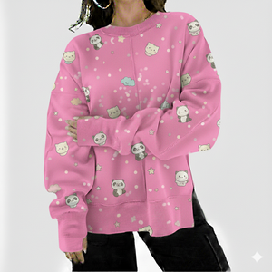 Sweat-shirt pour femme, usage quotidien minimal, couleur unie, OEM ODM, tissu confortable de haute qualité, marque privée - Product Image 1