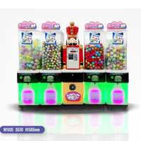 MSKY Carnival Capsule d'intérieur amusant 4-8 blocs de jeu d'arcade pour distributeur automatique d'amusement familial à pièces en anglais