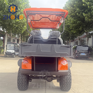 Voiturette <span class=keywords><strong>de</strong></span> <span class=keywords><strong>golf</strong></span> électrique <span class=keywords><strong>de</strong></span> luxe personnalisée <span class=keywords><strong>de</strong></span> haute qualité à 4 places avec boîte <span class=keywords><strong>de</strong></span> rangement et <span class=keywords><strong>toit</strong></span> supérieur - Product Image 4