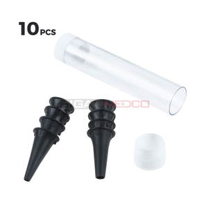 Spéculums auriculaires et canules ORL pour diagnostic médical, équipement de 2,4 mm, 3 mm, 4 mm, 5 mm, otoscope pédiatrique pour enfants, examen auriculaire réutilisable - Product Image 4