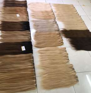 Blonde Genius Light Color 100% Real Vietnamese Human Hair Extensions Cuticle Aligned Weft Bundle au meilleur prix - Product Image 2