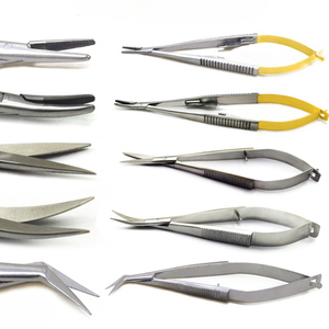 Ultra-Slim <b>Profile</b> Micro Spring Scissors 115mm Surgical Grade Stainless Steel <b>Tool</b> Ribbed Anti-Slip Steel for Precision Cutting - Product Image 4