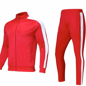 Men Blue Full Sleeve <b>Tracksuit</b> Set Solid Color Breathable Sporty Style With Side Pockets Zipper Closure Regular Fit Autumn Wear - Product Image 6