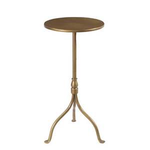 <b>Round</b> Shape <b>Side</b> <b>Table</b> With Black Finish Royal Style New Design Metal Sofa <b>Side</b> Coffee <b>Table</b> for Living Room Furniture - Product Image 4