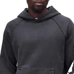Sweat-shirt pour homme en matière confortable et respirante, couleur unie, pour usage extérieur, design à prix d'usine avec logo personnalisé - Product Image 2