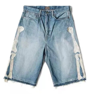 Nuevos Shorts de Mezclilla para Hombre, los Más Vendidos, Transpirables, de Lujo, Casuales, Lisos, Personalizados, Deportivos, de Verano - Product Image 2