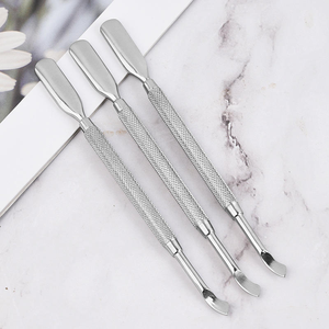 Empujador y Removedor de Cutículas para Uñas, de Acero Inoxidable, Herramienta Reutilizable para Manicura y Pedicura, con Doble Cabezal para Empujar la Piel Muerta - Product Image 2