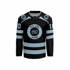 Maillots de hockey sur glace respirants et réversibles, nom du joueur personnalisé, service OEM, impression par sublimation, extensibles dans quatre directions - Product Image 3