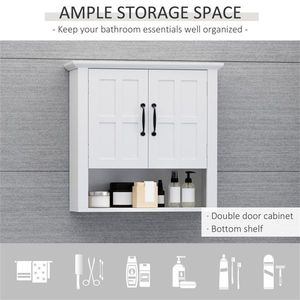 Bathroom Wall Cabinet Practical Bathroom Shelves for Storage and Organization - Product Image 1