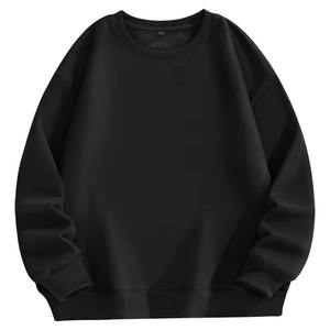 Sudadera con capucha para hombre de alta calidad y sudadera de color sólido 100% algodón con logotipo personalizado con bordado, ropa urbana teñida lisa. - Product Image 2
