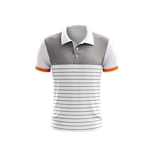 Camiseta de Verano para Hombre, Manga Corta, Lisa, Casual, con Diseño de Bordado y Logotipo, 100% Algodón de Alta Calidad, Antiarrugas - Product Image 3