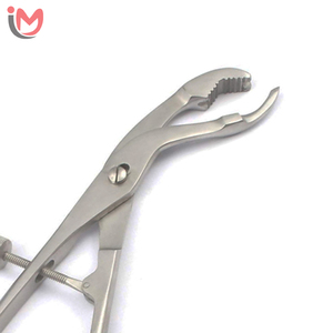 Pinzas de sujeción ósea manuales personalizadas de alta calidad con bloqueo rápido, 13 cm, de acero inoxidable, instrumentos quirúrgicos, servicios OEM - Product Image 2