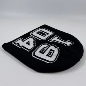 หมวกบีนนี่อะคริลิกคุณภาพสูง 100% สำหรับฤดูหนาว แบบยูนิเซ็กซ์  รับสั่งทำโลโก้ หมวกถักสำหรับเดินทาง ขายส่งจากโรงงานผู้ผลิต ส่งออก - Product Image 3