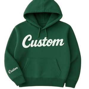 Sudadera con Capucha Extra Grande de Felpa Francesa Personalizada, Algodón Premium, Fabricante de Ropa al por Mayor OEM ODM - Product Image 1