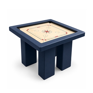 Mesa de Carrom Azure Classic ARGMAC, Lujosa y Moderna, con Esquinas Cuadradas, Base de Madera Ecológica y Duradera, Embalaje Personalizable, para 4 Jugadores - Product Image 6