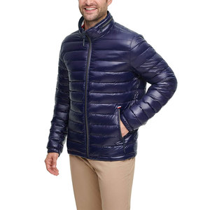 High Quality Men's <b>Winter</b> Jacket Slim Zipper Closure Bubble Puffer Waterproof 95% Duck Warm Thermal Coated Breathable Long Plus - Product Image 2