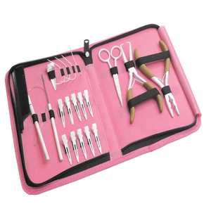 Kit de alicates para extensiones de cabello con múltiples herramientas de estilismo para profesionales de salones, peluqueros y centros de formación en belleza - Product Image 2