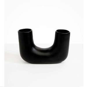 Vase artisanal en résine écologique de forme irrégulière, matériaux de qualité supérieure, taille et couleur personnalisées, décoration d'intérieur, fête des mères - Product Image 3