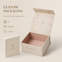Emballage personnalisé de luxe en carton rigide pour cosmétiques et soins de la peau, boîte cadeau magnétique, emballage cosmétique, boîte avec logo, faible MOQ