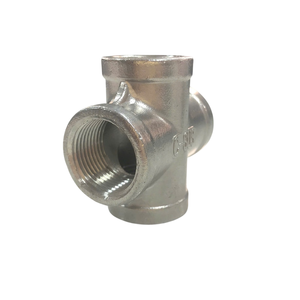 Conexión de Tubería de Acero Inoxidable de 3 Pulgadas de Alta Especificación, Tipo Cruz de 4 Vías, para Uso Industrial, Lisa, Personalizada OEM/ODM, Marca Chico - Product Image 1