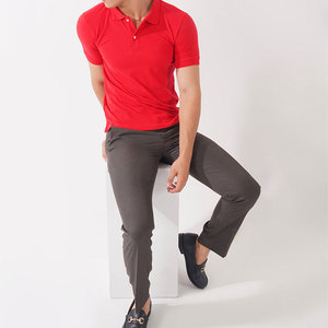 Polos de Golf Personalizados con Logotipo, 220 Gramos, de Alta Calidad, de Poliéster y Algodón, de Secado Rápido, Lisos, Talla Grande para Hombre - Product Image 4
