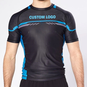 Camiseta Deportiva de Manga Corta para Hombre, 2026 Fitness, Ligera, de Primera Calidad, para Entrenamiento de MMA, Ecológica, de Secado Rápido, 180g, Spandex - Product Image 1
