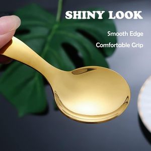 Set di 6 Cucchiaini da Dessert in Acciaio Inox, Carini e Adorabili, per Marmellata, Zucchero, Gelato e Torte - Product Image 2