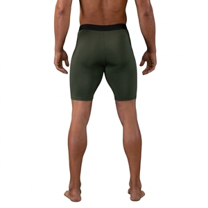 Pantalones Cortos de Compresión para Hombre de Alta Calidad, Ligeros, Transpirables, de Spandex/Poliéster, para Entrenamiento, con Cierre de Cordón - Product Image 3