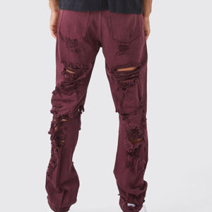 Private Label 2025 Top Selling Lightweight <b>Men</b> Jeans Pant for Sale Casual Style <b>Men</b> Jeans Pant Breathable Stylish - Product Image 3