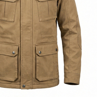 Veste de chasse d'été pour hommes en toile imperméable, coupe-vent, respirante, imprimée, isolée, haute performance, personnalisable MALUZA