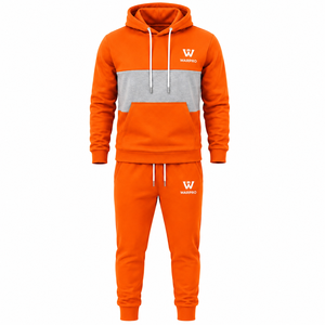 New Fashion <b>Boys</b> Sports Tracksuit Custom Silk Screen Logo Full Zip Jacket Jogger Pants Two Piece Training Outfit - Product Image 6