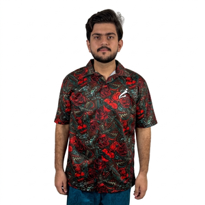 Nouveautés : Chemises pour hommes en sublimation, 100% coton, séchage rapide, vêtements d'extérieur, prix raisonnable. - Product Image 1