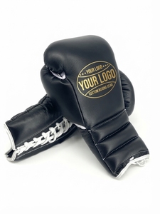 Guantes de boxeo personalizados al por mayor, duraderos, transpirables, de cuero, a precio económico. - Product Image 2