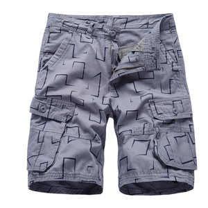 Custom Logo 100% Cotton Men's Cargo Shorts-Anti-Pilling Breathable Quick Dry High Quality Comfortable Fit - Product Image 4