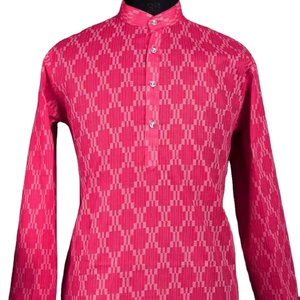 Kurta ผ้าฝ้ายแบบดั้งเดิมของผู้ชายคอลเลกชันปักลายฟังก์ชั่นการออกแบบที่ดีที่สุดสำหรับงานแต่งงาน - Product Image 1