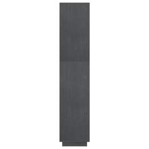 ตู้หนังสือขนาดกลางสีเทาเข้ม ทำจากไม้สน ดีไซน์หรูหรา - Product Image 6