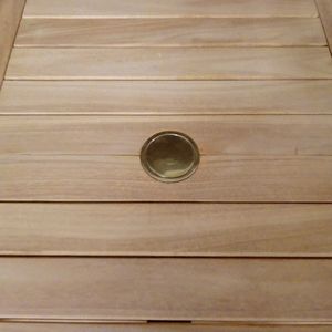 Solid Teak <b>Wood</b> <b>Extendable</b> <b>Dining</b> <b>Table</b> Waterproof Outdoor Farmhouse Furniture Strong for 8 Persons - Product Image 5