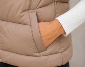 High Quality Winter Warm Coat <b>Lightweight</b> Puffer Vests Sleeveless <b>Jacket</b> for <b>Men</b> Athletic Down Vest Wholesale - Product Image 3