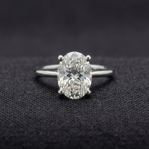 Classic Platinum ring minimalist engagement band smooth bright polish daily wear jewelry gift for modern look - Product Image 1