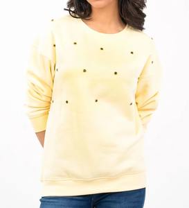 Sweat-shirts unisexes de haute qualité, 100 % coton, personnalisables avec logo, coupe ample, pour femmes, en vente - Product Image 1