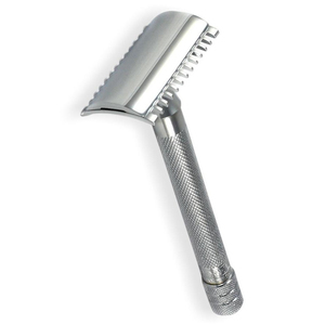 Disposable Double Edge Safety Razor with Stainless Steel Blade and Plastic Handle for <b>Men</b>-Barber Shop Use - Product Image 3