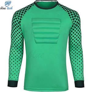 Camiseta de Portero de Fútbol Estampada de Alta Calidad con Protección en el Pecho, Manga Larga, Transpirable, Protección UV, Personalizable para Equipos - Product Image 2