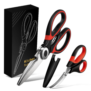 Professional <b>Poultry</b> <b>Shears</b> Set Stainless Steel Heavy Duty Butcher Scissors Kitchen Cutting Tools Premium Quality - Product Image 3