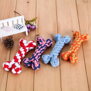 Juguete de Cuerda de Algodón para Masticar, Interactivo para Mascotas, Personalizado al por Mayor de Fábrica, para Animales Pequeños, Gatos Adultos y Conejos - Product Image 4
