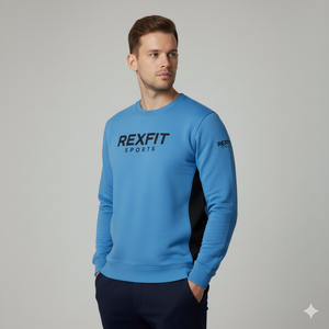 Sweat-shirts pour hommes personnalisés à col rond, sweats à capuche pour hommes, pulls à manches longues, sweat-shirts épais en polaire, sweat-shirts vierges pour hommes - Product Image 4