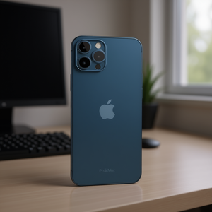 Coque arrière de remplacement bleue pour Apple iPhone 12 Pro Max - Product Image 3