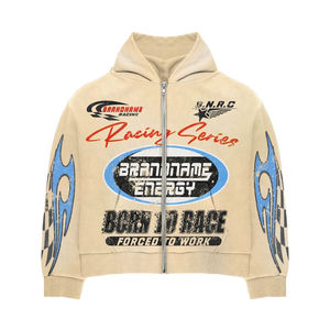 Chándal Beige para Hombre 100% Algodón |   Conjunto de Moda Invernal de Alta Calidad |   OEM ODM Personalizado 2026 - Product Image 5