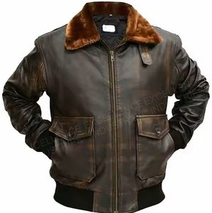 Chaqueta de Cuero Casual Cortavientos, Chaqueta de Motociclista de Diseño Personalizado - Product Image 5