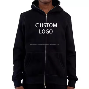 คุณภาพสูงปรับแต่งปลาปากพิมพ์อะนิเมะHoodieไหล่ด้านหน้าZip Up Streetwearสไตล์บุรุษHoodie - Product Image 2